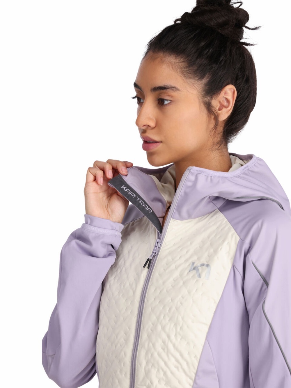 Kari Traa Tirill 2.0 Jacket - Women's Hybrid Jacket in Purple Size Small